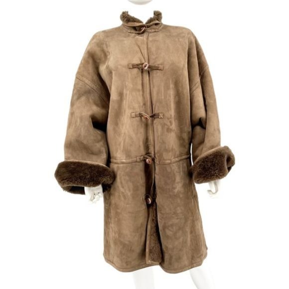 Vintage Jackets & Blazers - VINTAGE ALIXANDRE FURS Luxury Shearling Coat